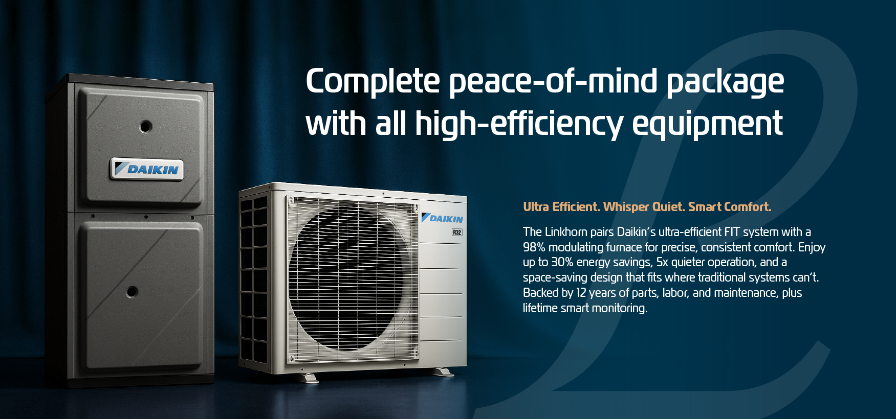 The Linkhorn Package | Daikin FIT | $185/mo. | Mechollage